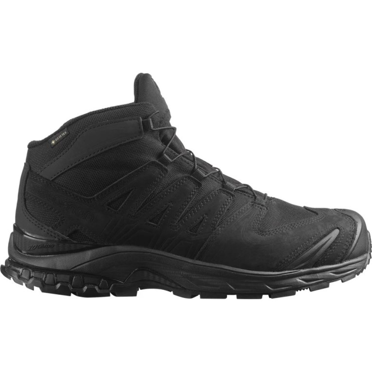 Black Salomon Xa Forces Mid Wide GTX EN Women\'s Tactical Boots | PH 85093Z